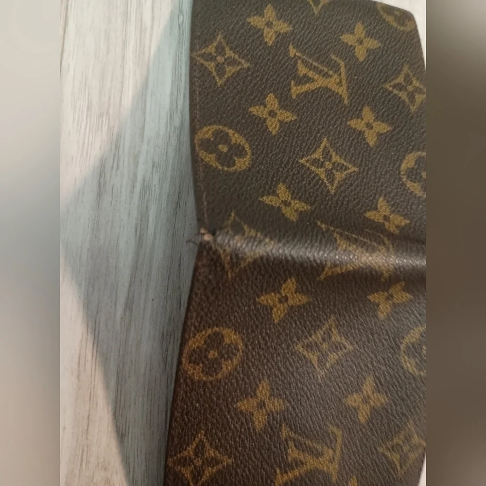 Louis Vuitton Monogram Billfold Wallet Card Slots/Coin Pouch/l